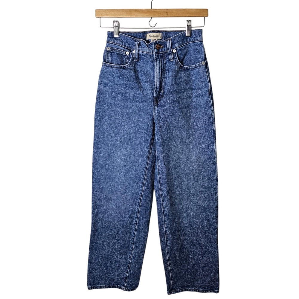 Madewell Perfect Vintage Wide Leg Crop Jean 25